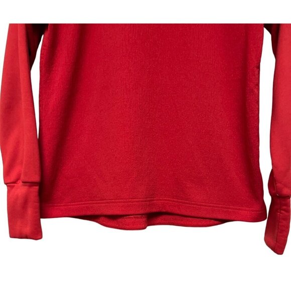 Nike Therma Victory Golf Quarter Zip Pull Over Red Women's Shirt Size Small - Picture 3 of 9